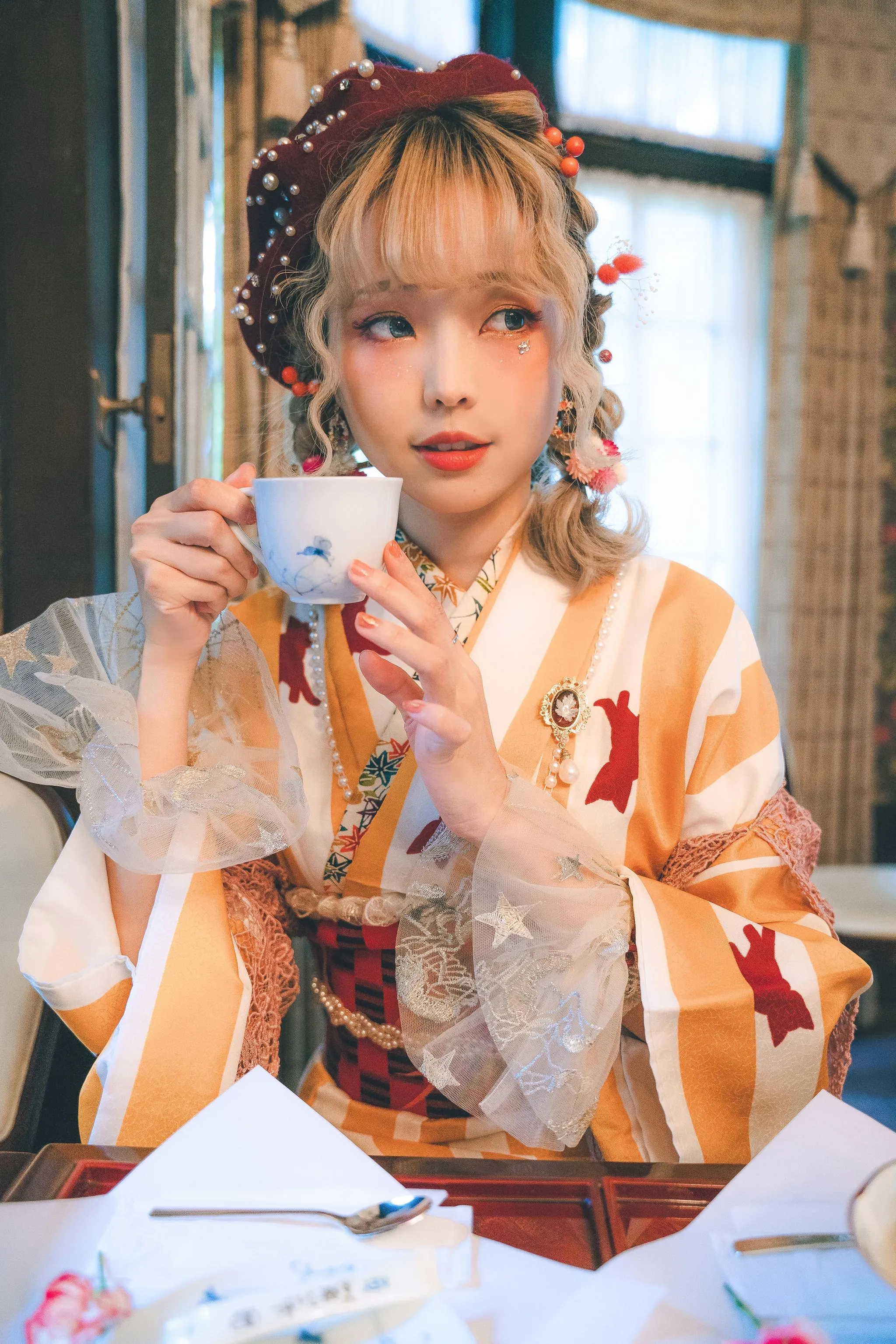 ElyEE子 – NO.90 [2020 Ely Collection] Digital photo set 10套-6 Retro Kimono II [62P]插图2
